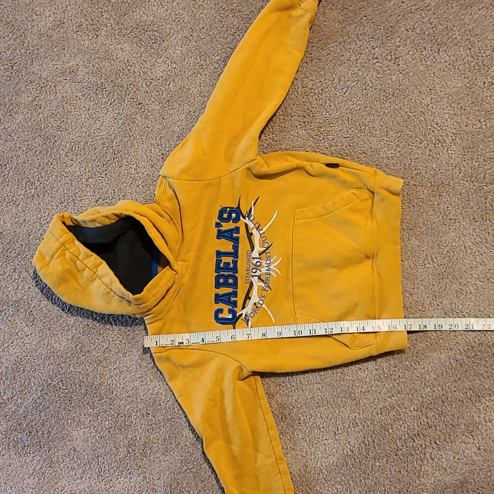 Boys Cabela's hoodie XS